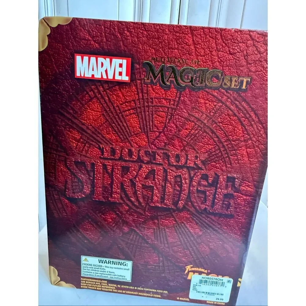 Marvel Magic Comic Book Set Doctor  Strange Magic Tricks Vol 1 Fantasma Toys NWT